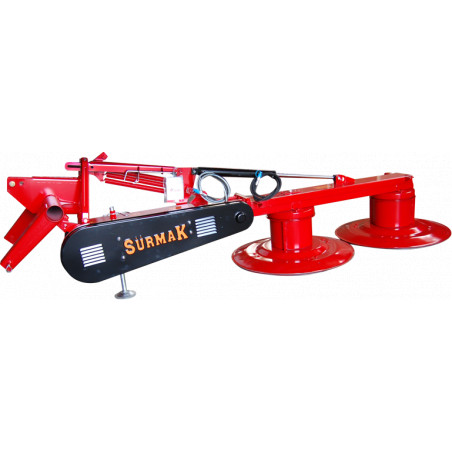 SURMAK ΧΟΡΤΟΚΟΠΤΙΚΗ 2 ΔΙΣΚΩΝ - S165H-ec - 1.65m - ΥΔΡΑΥΛΙΚΗ