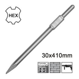 INGCO HEX Βελόνι με Κυλινδρικό Στέλεχος (DBC0314101)