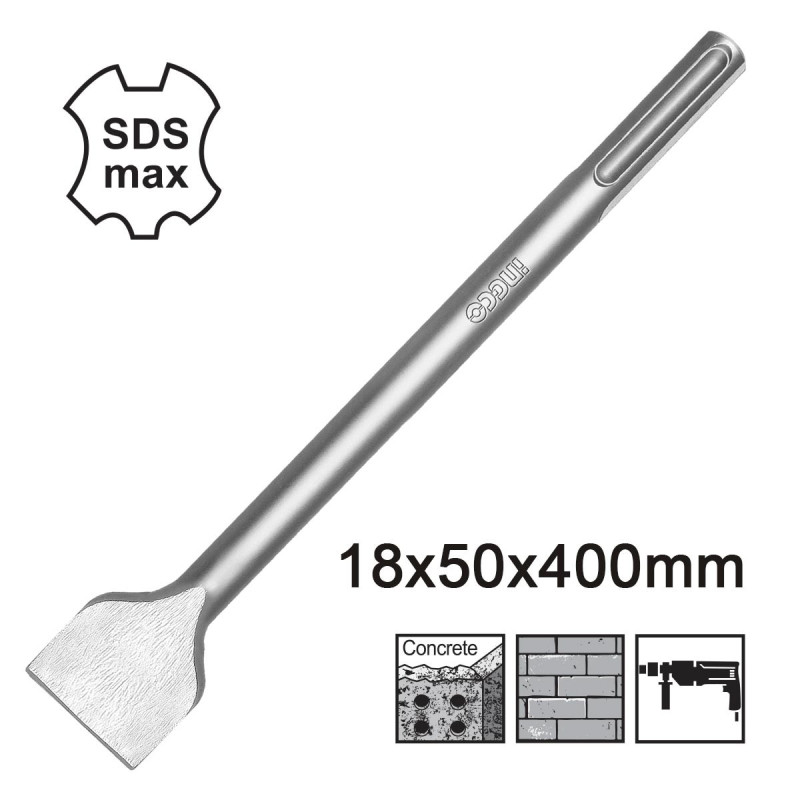 INGCO SDS max Καλέμι Πλατύ (DBC0224002)