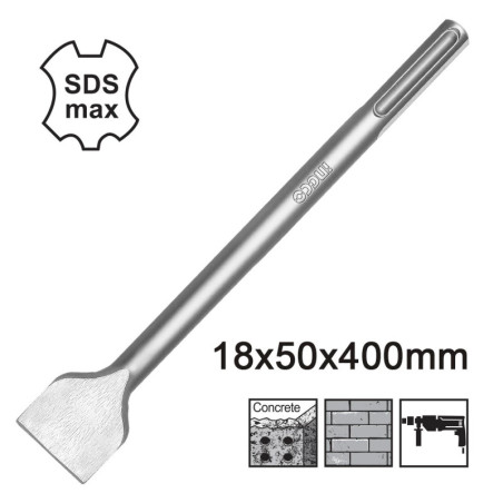 INGCO SDS max Καλέμι Πλατύ (DBC0224002)