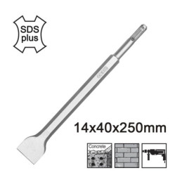 INGCO SDS plus Καλέμι Πλατύ (DBC0122502)