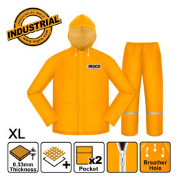 INGCO Αδιάβροχο Κοστούμι XL (HRCTSKT031.XL)