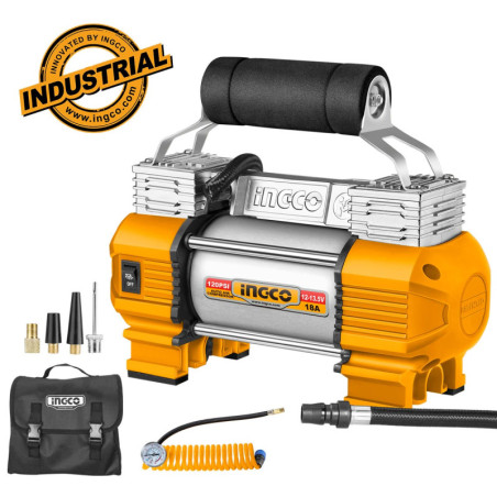 INGCO Αεροσυμπιεστής Αυτοκινήτου 12V Β.Τ. (AAC2508)