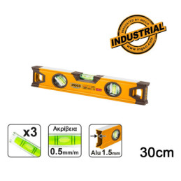 INGCO Αλφάδι Βαρέος Τύπου 30cm (HSL08030)