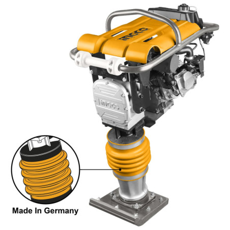 INGCO Βενζινοκίνητος Συμπιεστής Εδάφους - Δονητής Εδάφους (GRT75-2E)