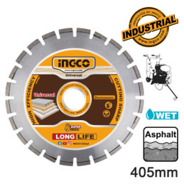 INGCO Διαμαντόδισκος Ασφάλτου 405mm (DMD064051)