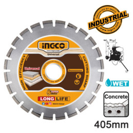 INGCO Διαμαντόδισκος Μπετού 405mm (DMD044052)