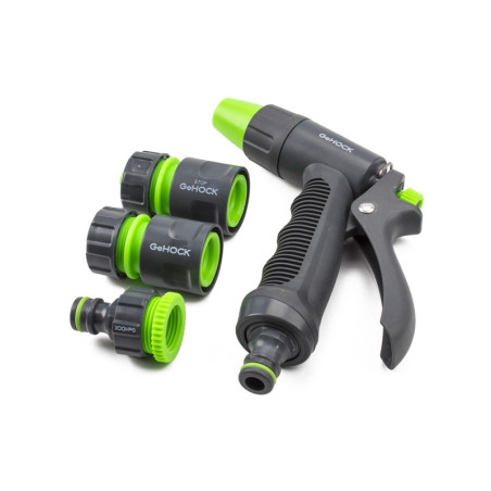 GEHOCK Εκτοξευτής Νερού Πιστόλι Ρυθμιζόμενος με Εξαρτήματα (ASGS12)