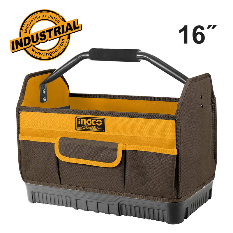 INGCO Εργαλειοθήκη Τσάντα Ανοιχτή 16" (HTBGL04)