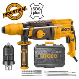 INGCO Ηλεκτρικό Πιστολέτο Περιστροφικό Κρουστικό 950W SDS Plus 2kg (RGH9528-2)
