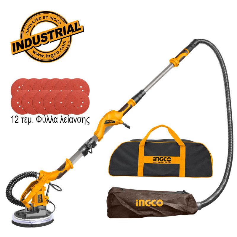 INGCO Ηλεκτρικό Τριβείο Τοίχου 1050W (DWS10501)