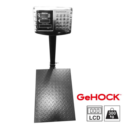 GEHOCK Ηλεκτρονική Ζυγαριά έως 300kg (PCS0300)
