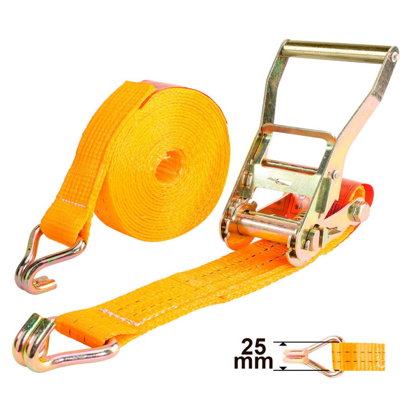 INGCO Ιμάντας Πρόσδεσης φορτίου έως 1.5 Ton 6m x 25mm (HRSP262)