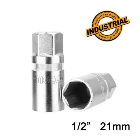 INGCO Καρυδάκι Μπουζόκλειδο 1/2" 21mm (HSPS12211)