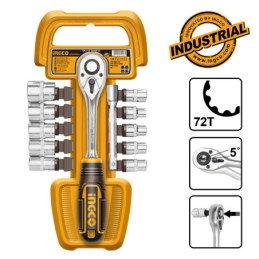 INGCO Καρυδάκια 1/2" Σετ 12 τεμ. (HKTS12122)