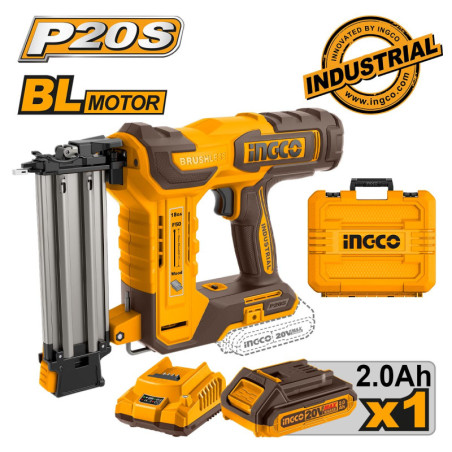 INGCO Καρφωτικό Μπαταρίας 20V Li-Ion (CBNLI5008)