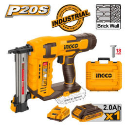 INGCO Καρφωτικό Τοίχου Μπαταρίας 20V Li-Ion (CSTLI3808)