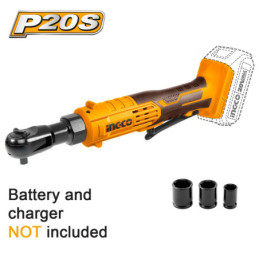 INGCO Καστάνια 3/8" Μπαταρίας 20V Li-Ion SOLO (CDRLI2060151)