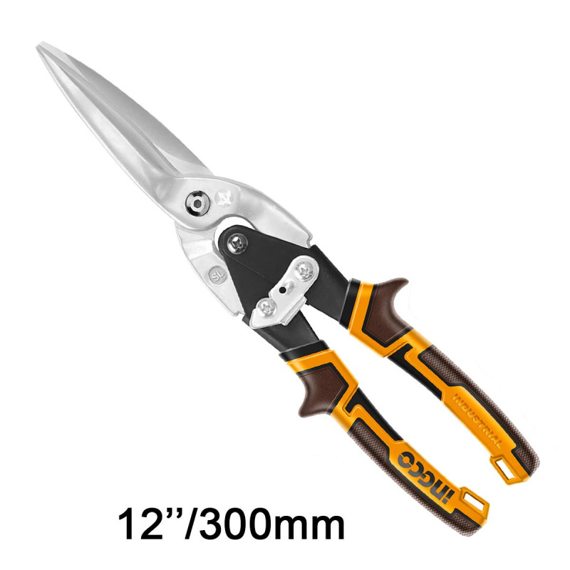 INGCO Λαμαρινοψάλιδο Μακρύ  Ίσιας Κοπής 300mm (HTSN0112S)