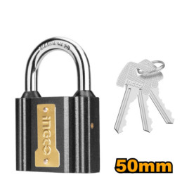 INGCO Λουκέτο Μαύρο Σιδερένιο 50mm (DIPL0501)