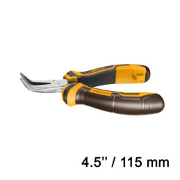 INGCO Μίνι Μυτοτσίμπιδο Κυρτό 115mm (HMBNP08115)