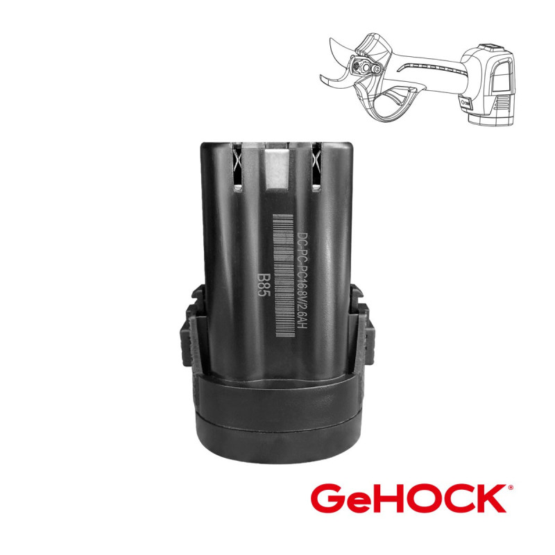 GEHOCK Μπαταρία  16.8V Li-Ion 2.6Ah (BACP500)