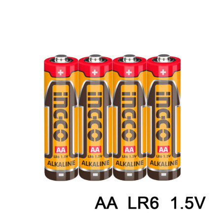 INGCO Μπαταρία Αλκαλική LR6 (ΑΑ) 4 τεμ. (HAB2A01)