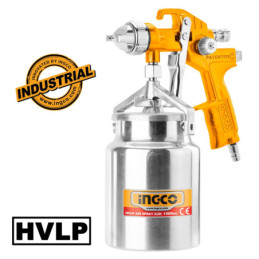 INGCO Πιστόλι Βαφής Αέρος HVLP Κάτω Δοχείο (ASG2101)