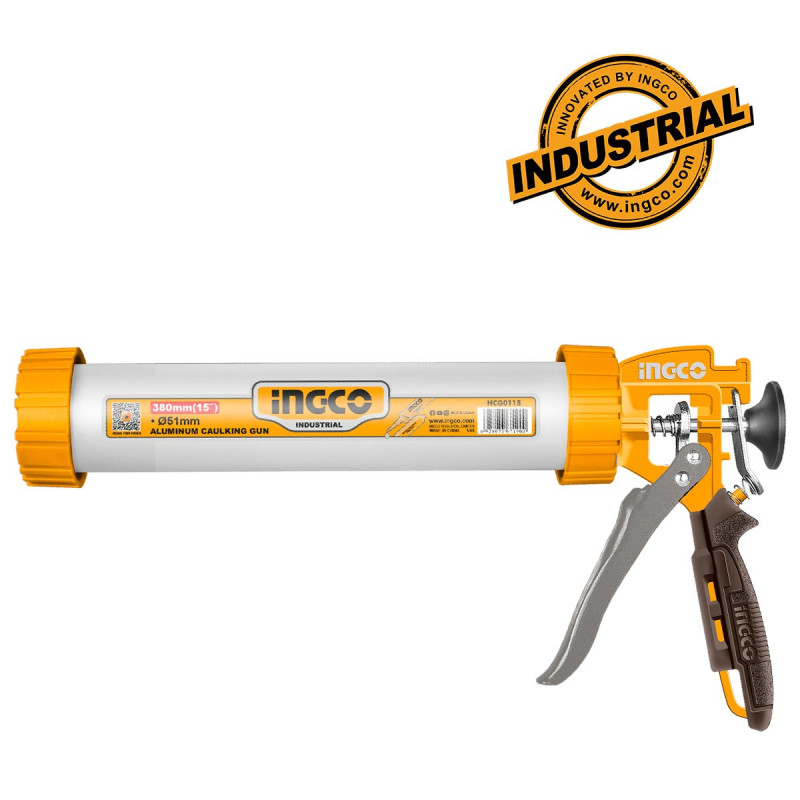 INGCO Πιστόλι Σιλικόνης Αλουμινίου 15" (HCG0115)