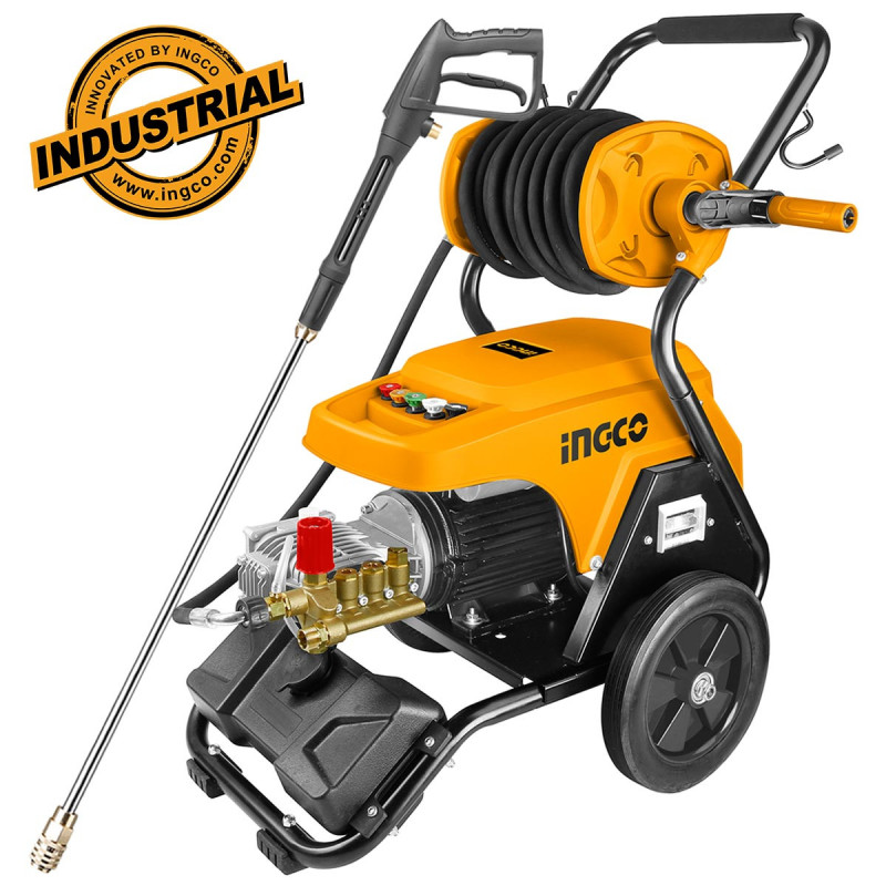 INGCO Πλυστικό Μηχάνημα Υψηλής Πίεσης 3000W 130bar (HPWR30008)