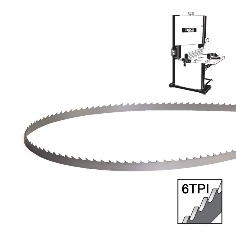 INGCO Πριονοκορδέλα για Ξύλο 1575mm (BAS3502.44)