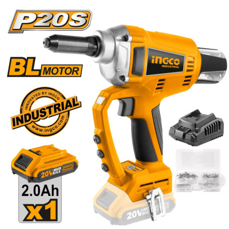 INGCO Πριτσιναδόρος Μπαταρίας 20V Li-Ion (CRTLI20051)