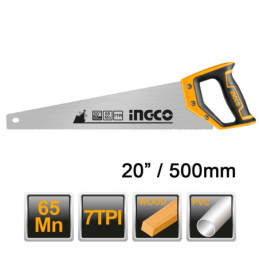 INGCO Σεγάτσα Ξύλου 500mm (HHAS08500)