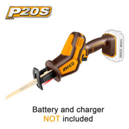 INGCO Σπαθόσεγα Μπαταρίας 20V Li-Ion SOLO (CRSLI6508)