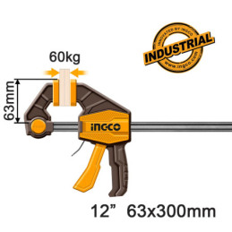 INGCO Σφιγκτήρας Μαραγκών Αυτόματος 12" (HQBC01602)