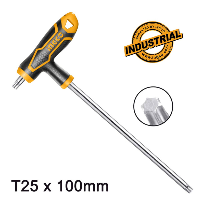 INGCO Ταφ Torx Κλειδί T25 x 100mm (HHK15T251001)