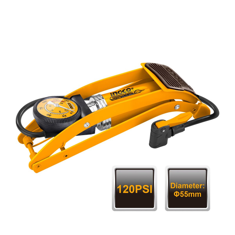 INGCO Τρόμπα Αέρος Ποδιού 120 PSI (MPP5511)