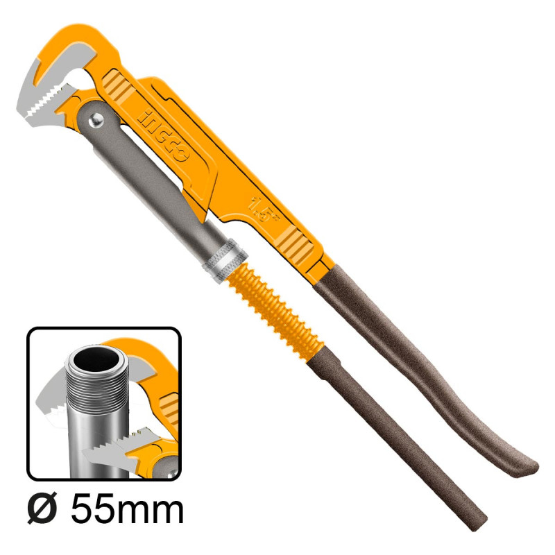 INGCO Τσιμπίδα υδραυλικών 90° Βαριάς Χρήσης 1.5" (HPW04151)