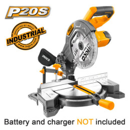 INGCO Φαλτσοπρίονο Μπαταρίας 20V Li-Ion SOLO Φ 210mm (CMS2001)