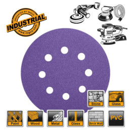 INGCO Φύλλα Λείανσης Τριβείου Φ 150mm Σετ 10 τεμ. (AKRS150101)