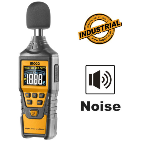 INGCO Ψηφιακός Μετρητής Ήχου (HETSL01)