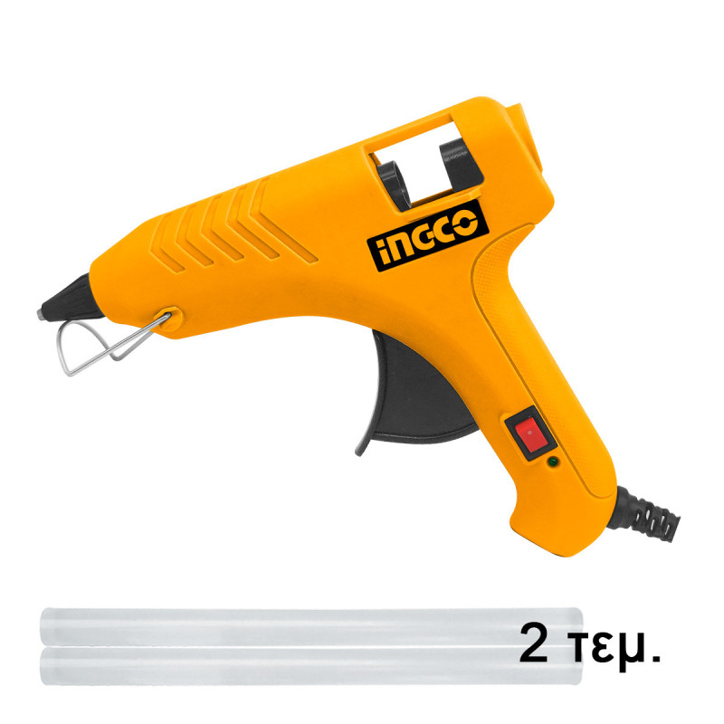 INGCO Ηλεκτρικό Πιστόλι Θερμόκολλας 100W (GG6008)