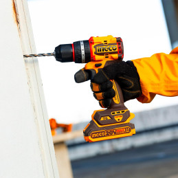 INGCO Κρουστικό Δραπανοκατσάβιδο Compact Μπαταρίας 20V Li-Ion 76Nm (CIDLI20768E)