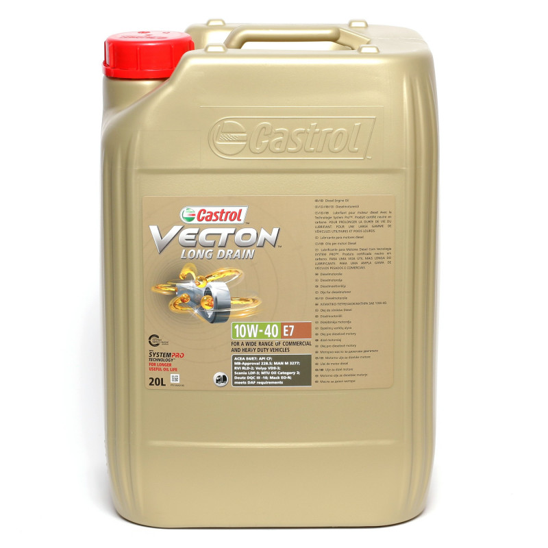 CASTROL VECTON LONG DRAIN 10W-40 E6/E9 - ΛΙΠΑΝΤΙΚΟ ΚΙΝΗΤΗΡΩΝ - 20L