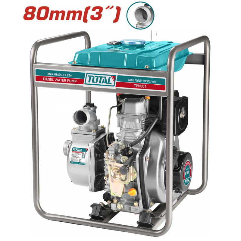 TOTAL ΑΝΤΛΙΑ ΝΕΡΟΥ ΠΕΤΡΕΛΑΙΟΥ 3" - 5.5ΗΡ (TP5301)