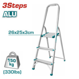 TOTAL ΣΚΑΛΑ ΑΛΟΥΜΙΝΙΟΥ 3 ΣΚΑΛΟΠΑΤΙΑ (THLAD06031)