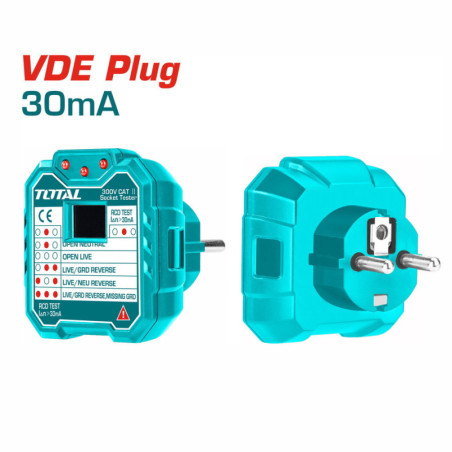 TOTAL ΟΡΓΑΝΟ ΕΛΕΓΧΟΥ ΟΡΘΗΣ ΚΑΛΩΔΙΩΣΗΣ ΠΡΙΖΑΣ (TESST30002)