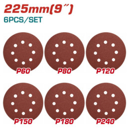 TOTAL ΣΕΤ ΓΥΑΛΟΧΑΡΤΑ 6ΤΕΜ ΓΙΑ TWS10501 (TAC732251)