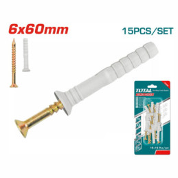 TOTAL ΣΕΤ ΒΙΔΕΣ ΜΕ ΒΙΣΜΑΤΑ 3.5 Χ 70mm (WJNAK3507012)