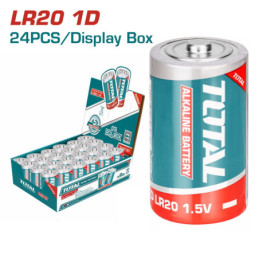 TOTAL ΑΛΚΑΛΙΚΕΣ ΜΠΑΤΑΡΙΕΣ 1.5V D LR20 (THAB1D01)